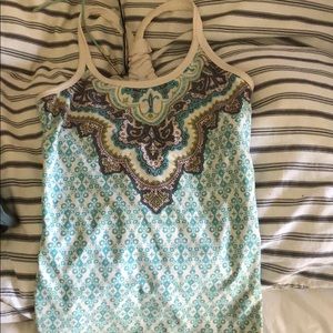 Psychedelic Athletica exercise tank